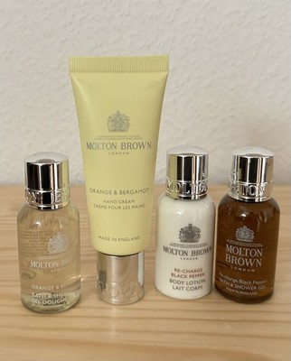 Molton Brown Re-charge Black Pepper Bath& Shower Gel, Orange& Bergamot Handcreme