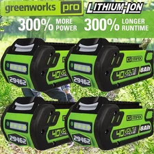 40V 8.0Ah For Greenworks G-MAX 40 Volt Lithium Battery 29472 29462 29252 20202