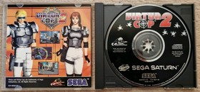 Virtua Cop 1 & 2 with Virtua Gun for Sega Saturn PAL UK Version