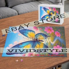 Colorful Butterfly 1000pc jigsaw puzzle 19.7X29.5 in
