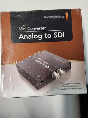 Blackmagic Design, Mini Converter  -  Analog to SDI in Original Box