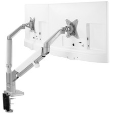 VIVO Aluminum Dual 17" to 32" Monitor Pneumatic Desk Mount Stand
