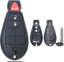 Key Fob Shell Case Replacement Fits For Dodge Ram 1500 2500 3500 Grand Caravan J