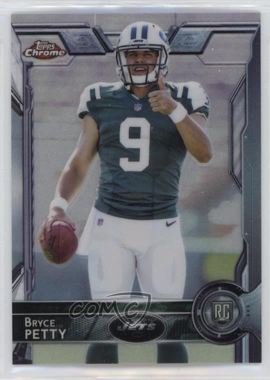 Bryce Petty Topps Chrome #137 Variation