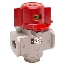 SMC VHS30-N02-RZ Pressure Relief Valve, 3-Port, 15-150psi, 1/4in NPT Ports