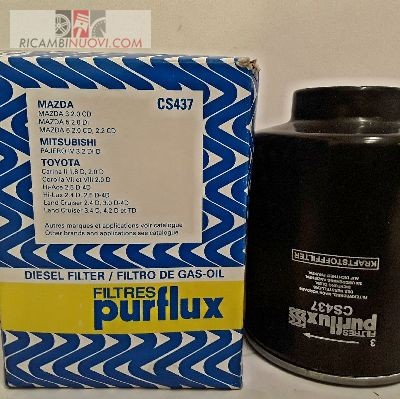Filtre carburant Purflux CS437 - Équipement auto