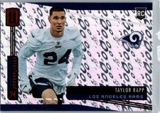 2019 Panini Unparalleled - Rookie Taylor Rapp #298 (RC)