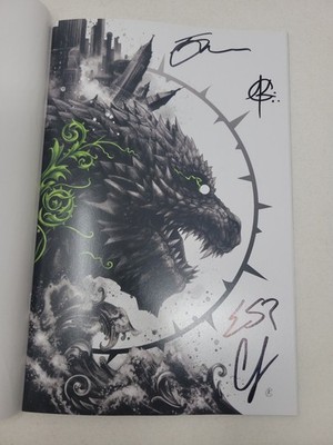 SDCC 2026 IDW THE HORROR OF GODZILLA #1 Currey Exclusive 4x SIGNED!