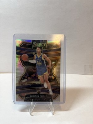 Jordan Poole 2019-20 Panini Select #94 True Silver Prizm RC Rookie