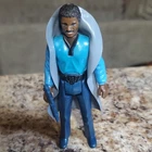 Kenner Star Wars Lando Calrissian Action Figure Blue Outfit Cape Blaster 1980