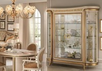 Vitrine Schrank Klassische Vitrinen Wohnzimmer SchräNke Anrichte Arredoclassic