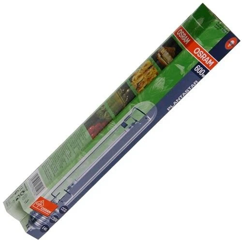 Lampada hps osram plantastar 4y 600w 230v attacco e40 luce rossa 2000k fioritura - Immagine 2 di 4