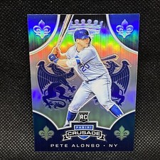 Prizm! 🚨2019 Panini Crusade Pete Alonso RC New York Mets Rookie #1 Chronicles