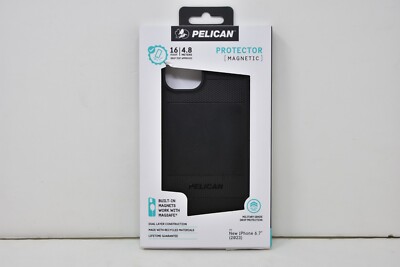 Pelican Protector Series Case with MagSafe for Apple iPhone 15 Plus - Black