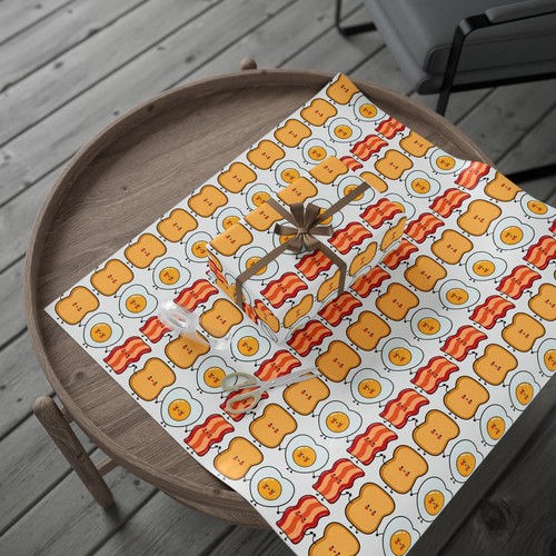 Papel de envolver regalo decorativo ecológico premium Breakfast Champions - Imagen 17 de 17