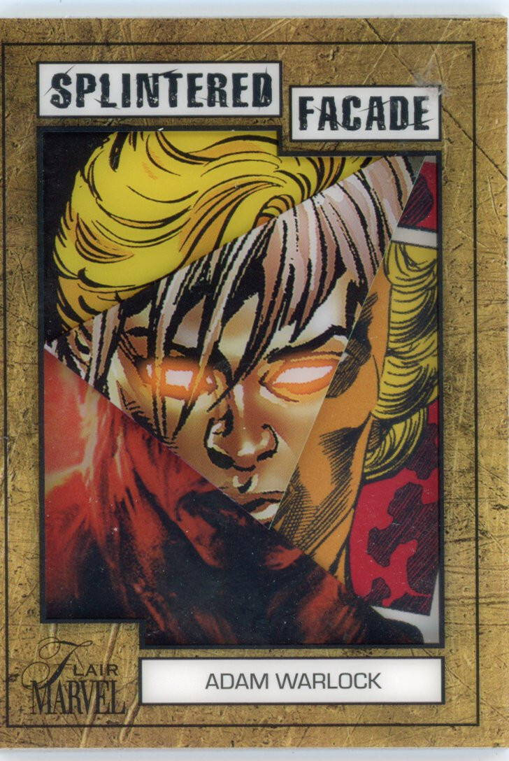 2024 Marvel Flair SPLINTERED FACADE Adam Warlock #SF-7