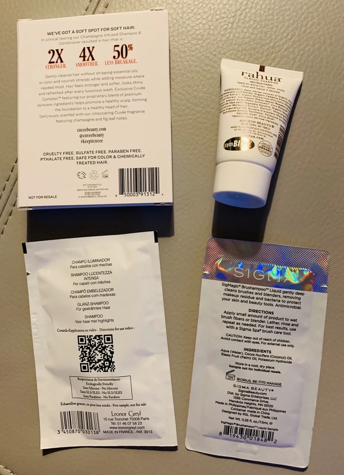 xampu e condicionador cuvee beauty, Leonor Greyl, Sigma, xampu Rahua、condicionador - Imagem 2 de 3