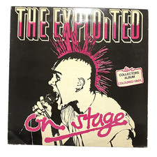 THE EXPOLITED '81: ON STAGE LP Vinyl 12" EXP LP 2001 P/Unofficial Yellow