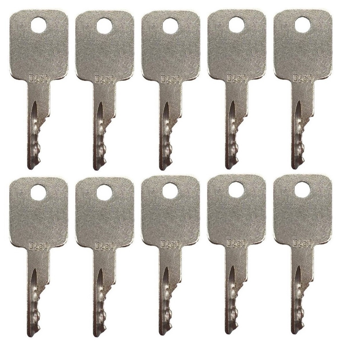 Keys For Bobcat, Terex, Ditch-Witch, Genie, Grove, IR, JLG