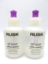 RUSK SHEER BRILLIANCE 4.2 OZ  Lot of 2 