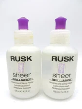 RUSK SHEER BRILLIANCE 4.2 OZ  (Lot of 2)