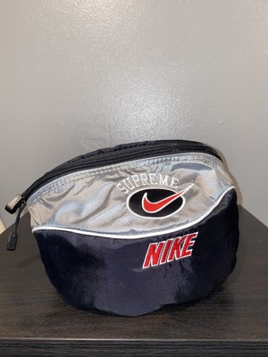 nike x supreme shoulder bolsa