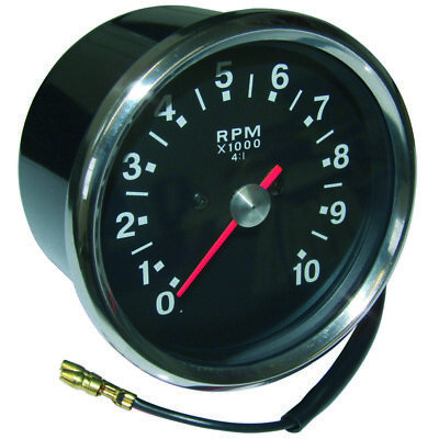 Tachometer 90-0166 1970-78 BSA Triumph Black 4:1 ratio