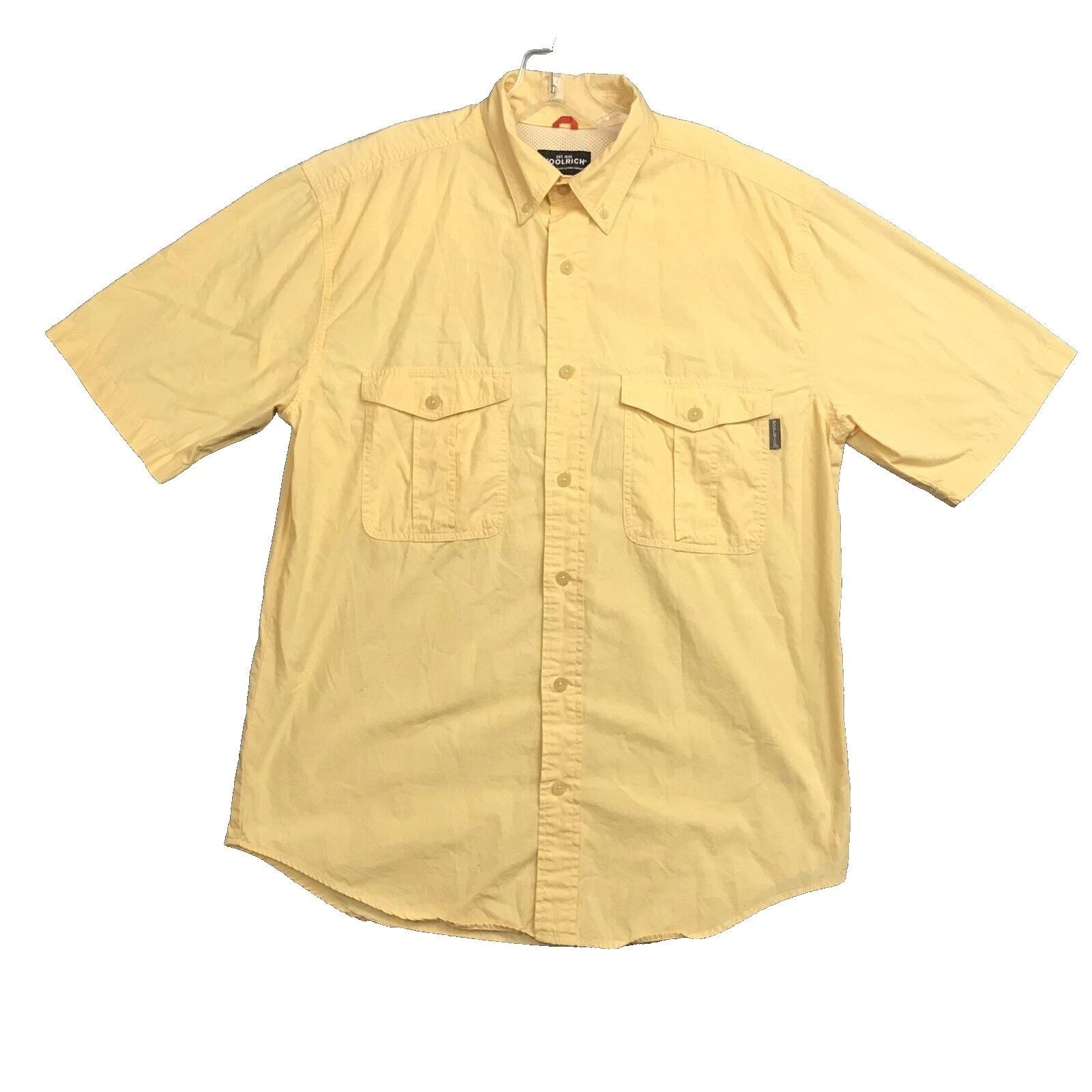 Woolrich blusas manga corta de pesca