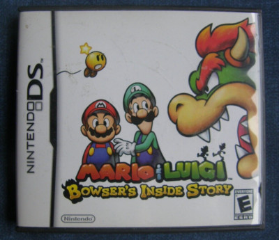 Mario & Luigi: Bowser's Inside Story (Nintendo DS, 2009) 100% Complete CIB
