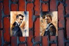 007  First and Last   - 13” x 19"  Frameable Art Print