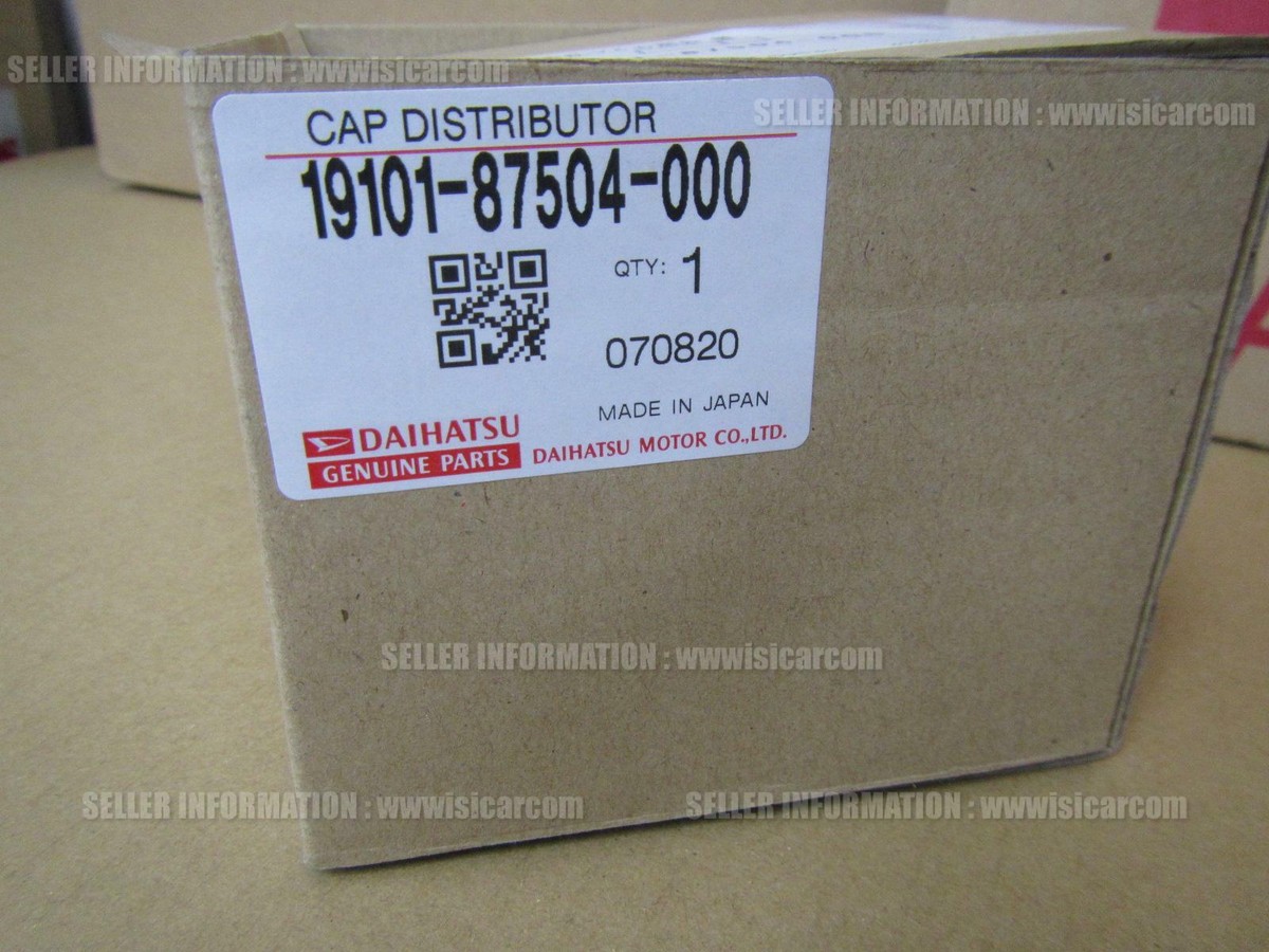 DAIHATSU HIJET K100C S110C DISTRIBUTOR CAP 19101-87504-000