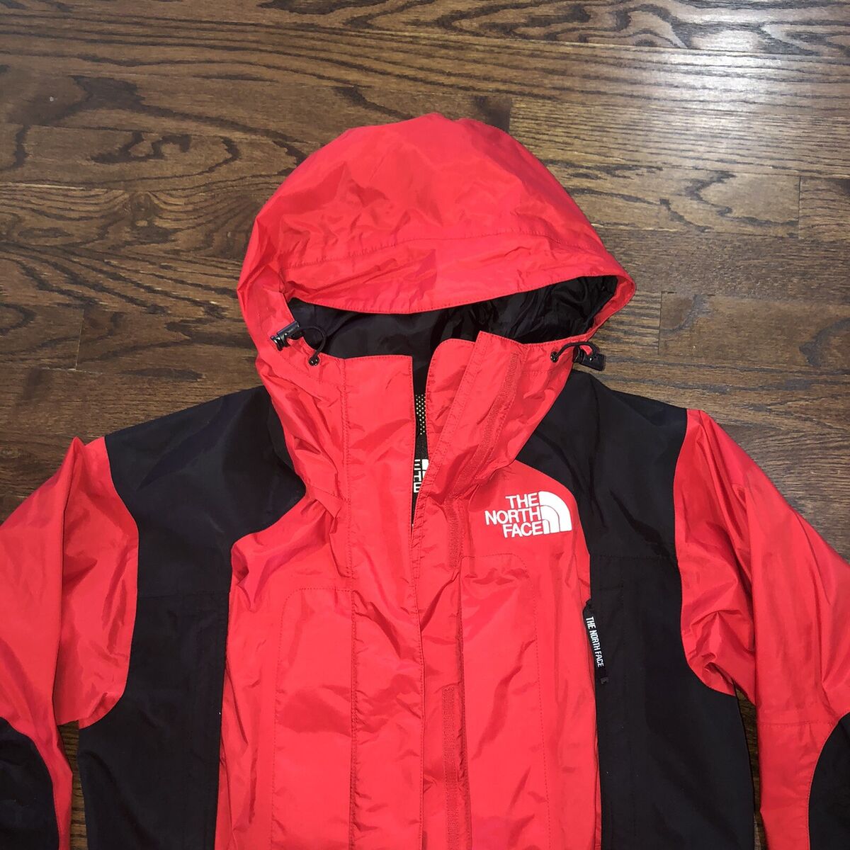 The North Face Gore-Tex Red/Black Jacket Coat Size X Small The North Face Gore-Tex Red/Black Jacket Coat Size X Small