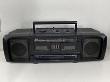 JVC PC-BW100K Super Bass Horn Portable Boombox Hifi Stereo Tape Cassette Player