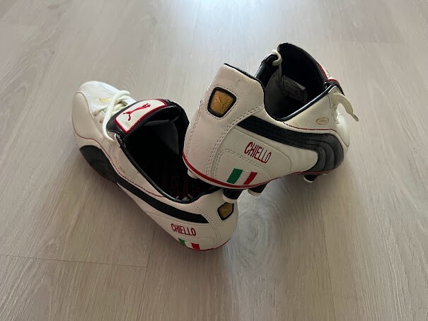 Bonucci Juventus match worn boots, Serie A 2014/2015