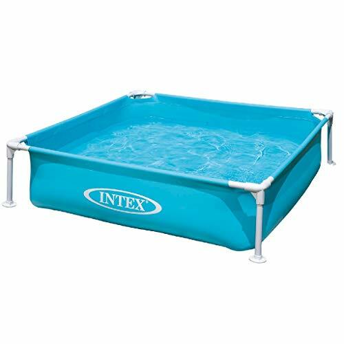 INTEX MINI FRAME POOL BLUE 122 x 122 x 30cm 57173 NEW from Japan - Picture 1 of 3