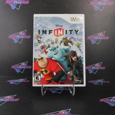 Disney Infinity Nintendo Wii + Bonus Card Complete - 1 Year Warranty EX Cond