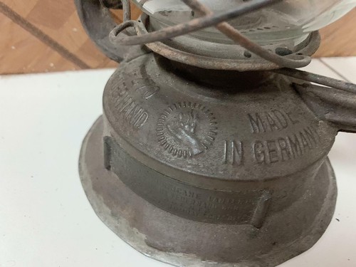 VINTAGE ANTIQUE FEUERHAND NO. 270 KEROSENE LAMP LANTERN MADE IN GERMANY - Picture 5 of 11