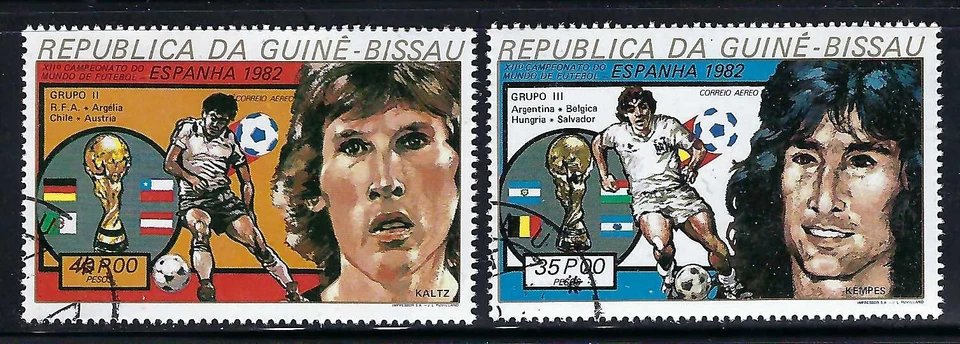 Guinea-Bissau 1982 CTO NH Soccer World Championship Spain '82 Sports - Image 4 of 4