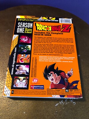 Dragon Ball Z - Season 1 (DVD, 2007, 6-Disc Set, Uncut Dragon Ball Z - Season 1 (DVD, 2007, 6-Disc Set, Uncut