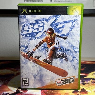 SSX 3 (Original Microsoft Xbox, 2003) Video Game Complete With Manual ~ Tested