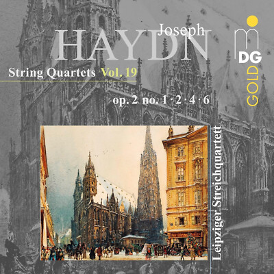 CD Joseph Haydn String Quartets Vol. 19 op. 2 Leipziger Streichquartett (K276)