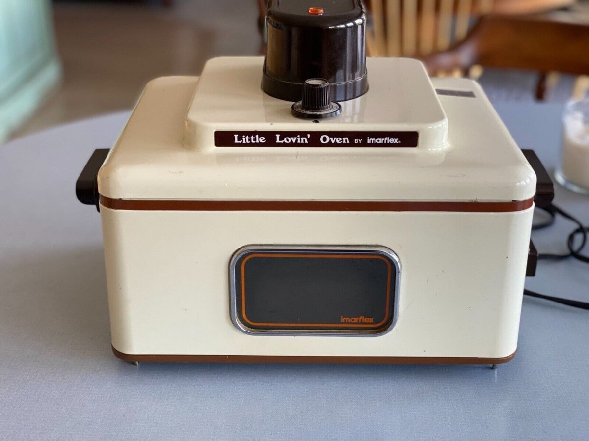 Little Lovin Oven by Imarflex Vintage Retro Countertop Convection