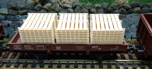 HO Palettes Avec Caisses De Boissons | Echelle HO - Foto 8