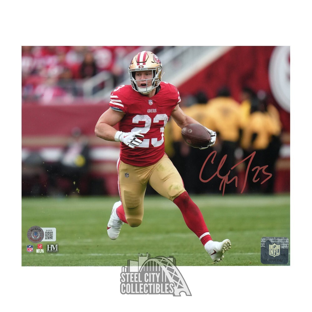 Christian McCaffrey Autographed Signed San Francisco 16x20 Football Photo - BAS 