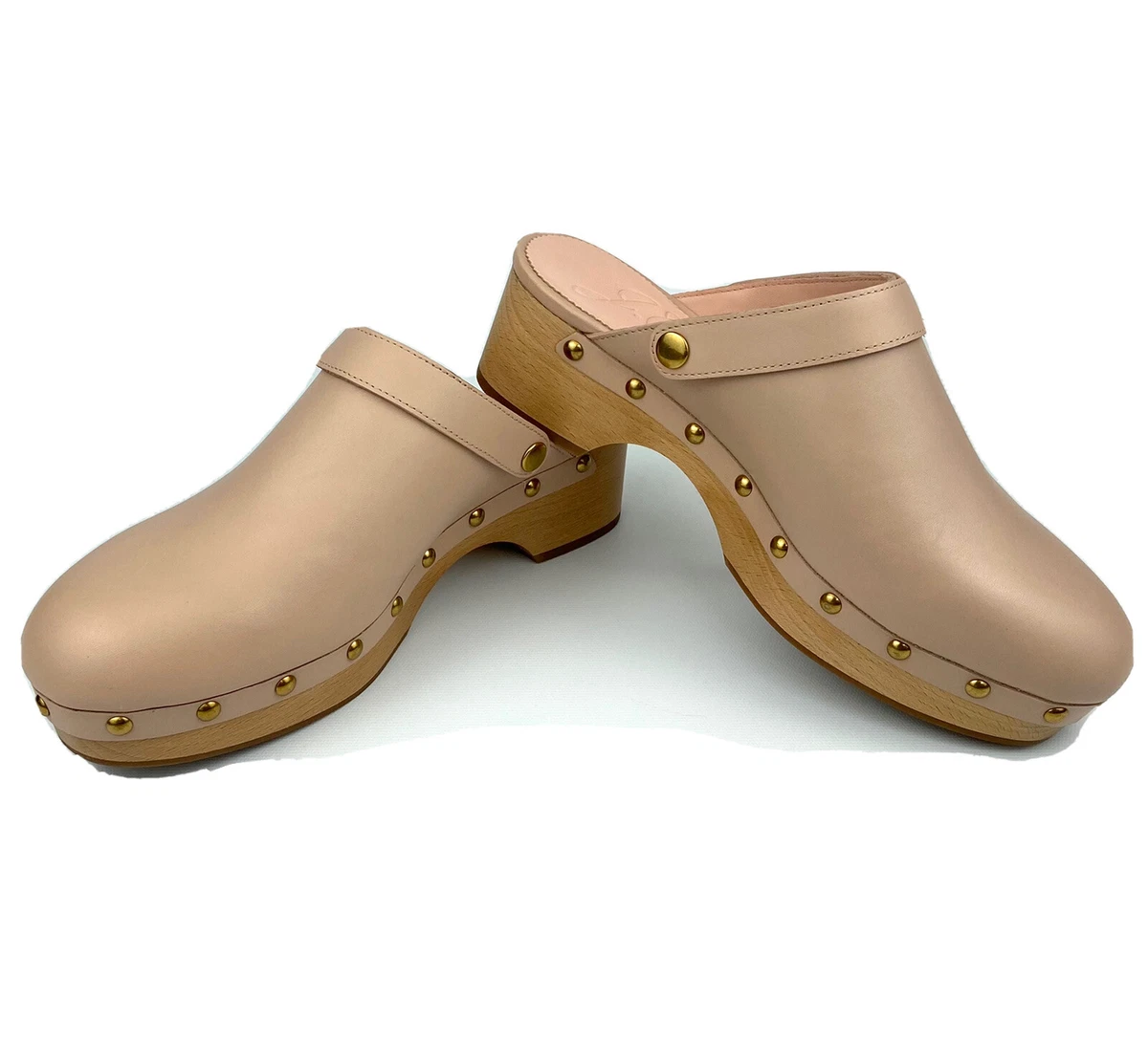 Blush clogs shop