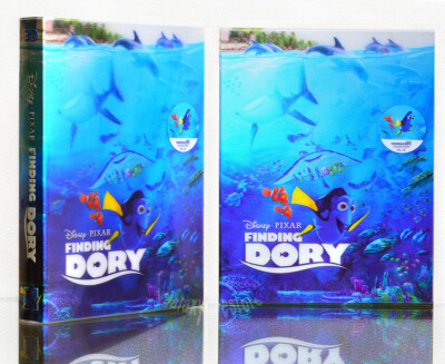 FINDING DORY (2016) 3D+2D [Blu-ray] 3-DISC, Limited 800 (STEELBOOK), LENTICULAR~