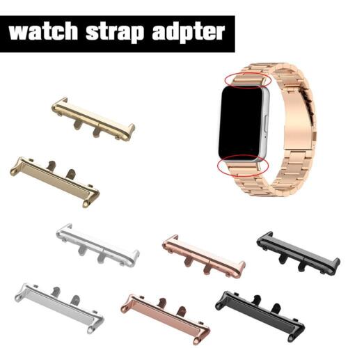 Stainless Steel Watch Strap Connector Band Link Adapter for Samsung Galaxy Fit 3 - Picture 1 of 9