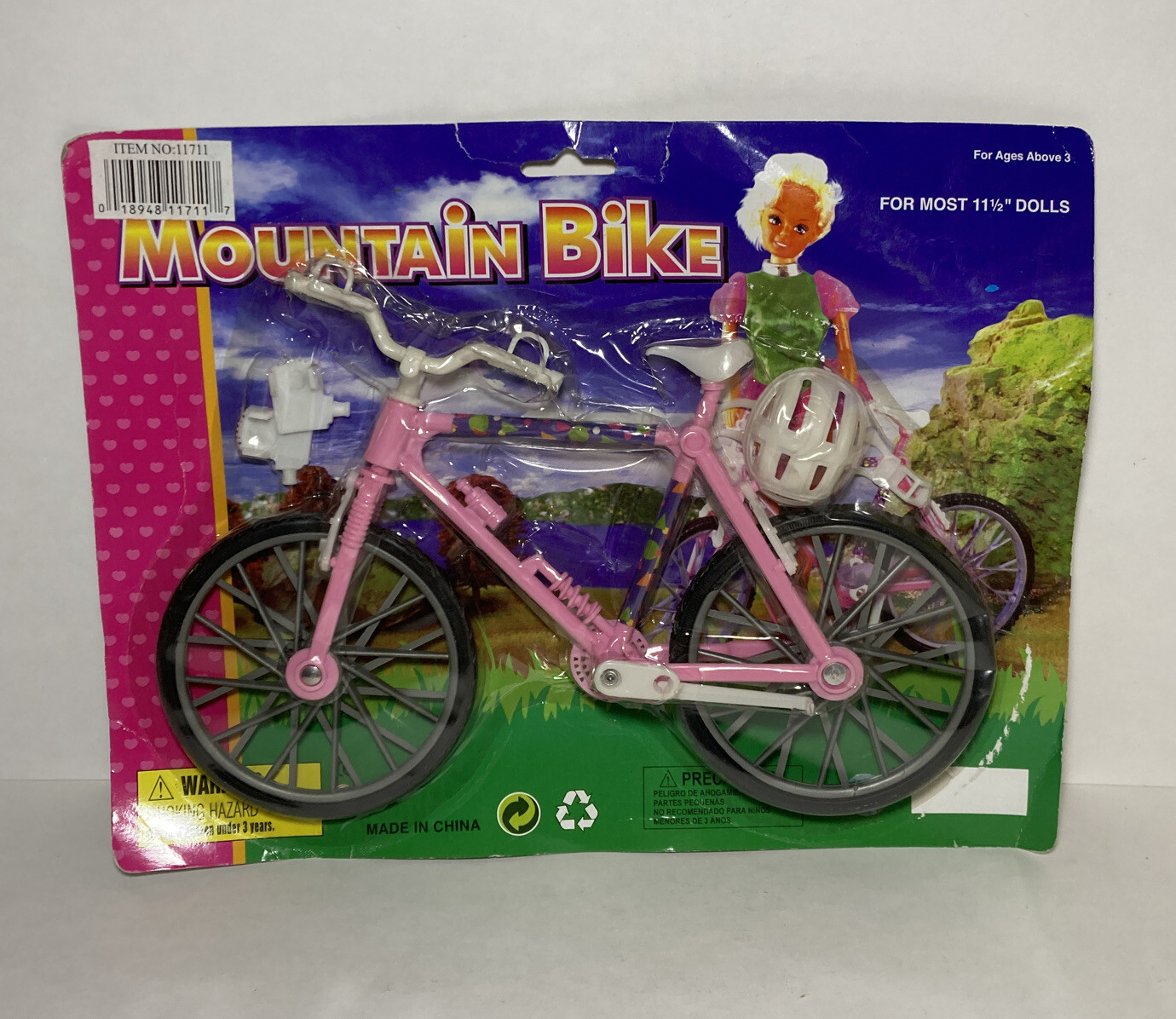 Vintage Barbie Mountain Bike Fits 11 1/2" Doll