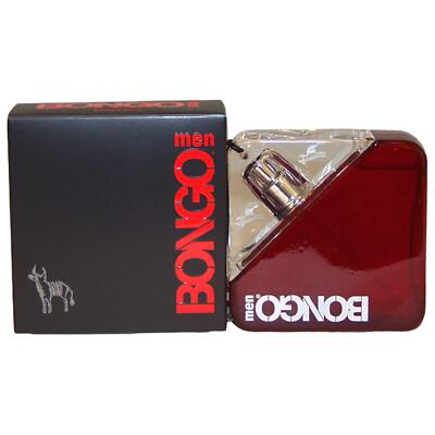 Bongo by First American Brands For Men. Eau De Toilette Spray 3.4-Ounces