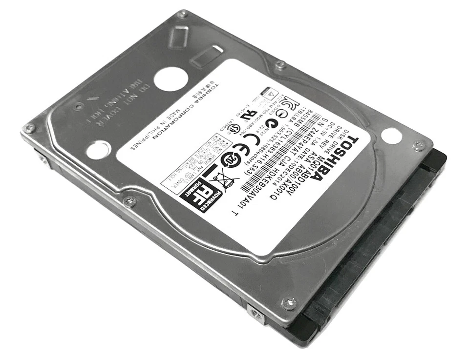 TOSHIBA 1TB MQ01ABD100V 5400RPM SATA 3.0Gb/s 2.5" Internal Notebook Hard Drive - Image 3 of 3